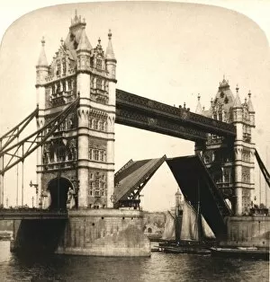 Horace Collection: The New Tower Bridge, London, 1896. Creator: Works and Sun Sculpture Studios