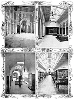 Victoria Albert Museum Prints: Our new treasure-house: the Victoria and Albert Museum, 1909. Creator: Clarke & Hyde