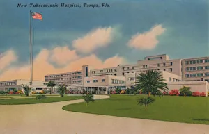 Tuberculosis Prints: New Tuberculosis Hospital, Tampa, Fla. c1940s
