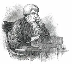 Vice Chancellor Prints: The New Vice-Chancellor, Sir R. M. Rolfe, 1850. Creator: Unknown