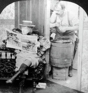 The New Woman. Artist: Excelsior Stereoscopic Tours