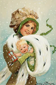 Christmas Eve Prints: New Year Card