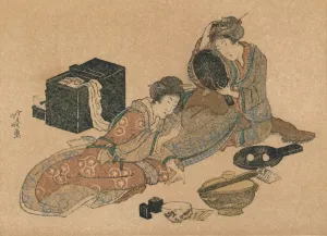 Studio Volume 57 Prints: New-Year Card or Surimono, c1890