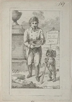Greeting Card Prints: New Year's Greeting Card, 1806. Creator: Joseph Bergler