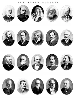 Fry Elliott Prints: New Year's Honours, 1898. Creators: Elliott & Fry