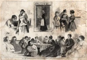 New York Charities - St. Barnabas House, 304 Mulberry Street, 1874. Creator: Winslow Homer