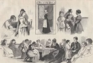 New York Charities - St. Barnabas House, 304 Mulberry Street (Harper's Weekly, V