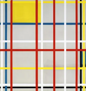 De Stijl Prints: New York City, 3, 1941. Artist: Mondrian, Piet (1872-1944)