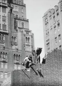 Sledgehammer Prints: New York City views, between 1927 and 1938. Creator: Arnold Genthe