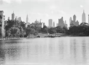 Central Park Prints: New York City views, Central Park, between 1931 and 1938. Creator: Arnold Genthe