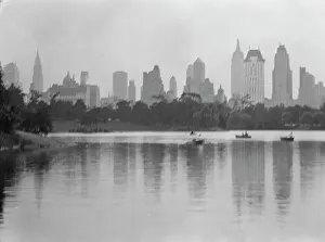 Central Park Prints: New York City views, Central Park, between 1931 and 1938. Creator: Arnold Genthe