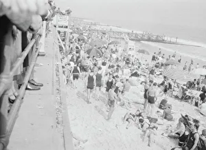 New York City views, Long Beach, 1927 Creator: Arnold Genthe
