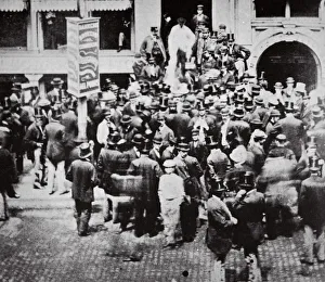 Exchange Prints: New York Gold Exchange, USA, 1863