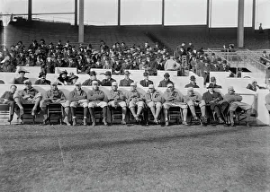 Sportswear Prints: New York NL Giants recruits at the Polo Grounds