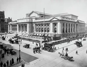 Nypl Prints: New York Public Library Building, The, between 1911 and 1920. Creator: Unknown