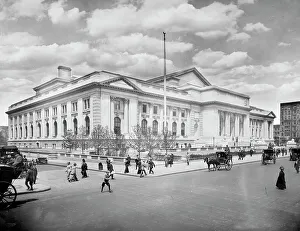 Nypl Prints: The New York Public Library building, c.between 1910 and 1920. Creator: Unknown