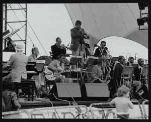 Dick Prints: The New York Repertory Company playing at the Capital Radio Jazz Festival, London, 1979