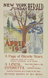 The New York Sunday herald. April 19th 1896. c1896. Creator: Charles Hubbard Wright