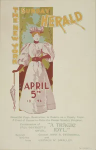 The New York Sunday herald. April 5th 1896. c1896. Creator: Charles Hubbard Wright