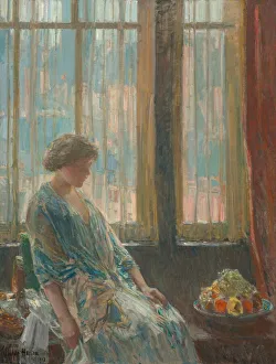Frederick Childe Prints: The New York Window, 1912. Creator: Frederick Childe Hassam