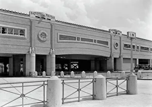 Mckim Mead And White Prints: Newark passenger station, Pennsylvania Railroad, 1935. Creator: Gottscho-Schleisner, Inc