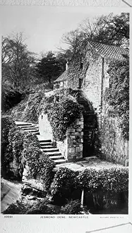 Mill Prints: Newcastle Upon Tyne, Jesmond Dene, The Water Mill c1887. Creator: Unknown