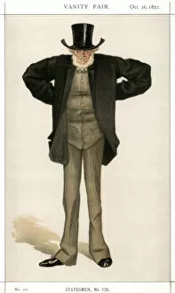 Jj Tissot Gallery: Newcastle on Tyne, Joseph Cowen, British politician, 1872.Artist: Coide