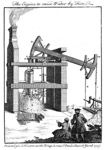 Power Prints: Newcomen steam engine, 1747