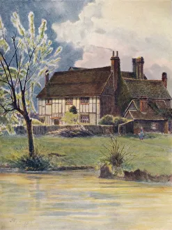 Newdigate Old Place, 1912, (1914). Artist: Jamess Ogilvy