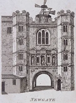 Newgate, London, c1760