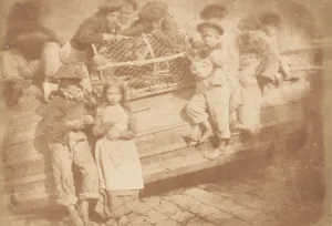 Lobster Pot Prints: Newhaven Children, 1843-47. Creators: David Octavius Hill, Robert Adamson