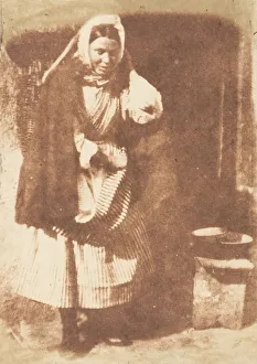 Newhaven Fishwife, 1843-47. Creators: David Octavius Hill, Robert Adamson