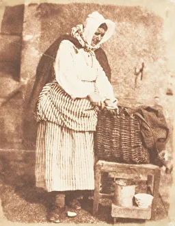 Newhaven Fishwife, 1843-47. Creators: David Octavius Hill, Robert Adamson