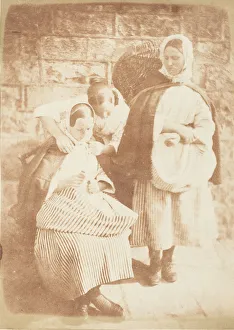 Newhaven Fishwives, 1843-47. Creators: David Octavius Hill, Robert Adamson