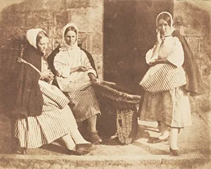 Newhaven Fishwives, 1843-47. Creators: David Octavius Hill, Robert Adamson