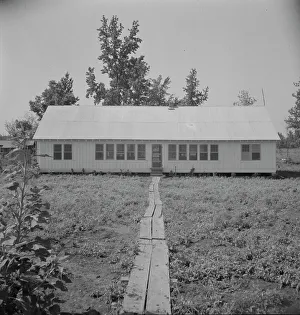 Mississippi United States Of America Prints: Newly erected community house at the Delta cooperative farm