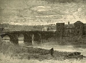 Administration Gallery: Newport Bridge and Castle, 1898. Creator: Unknown