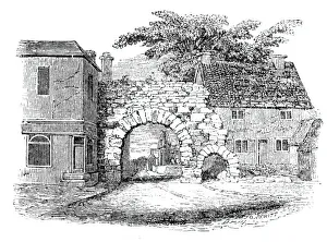 Lincoln Prints: Newport Gate, Lincoln, 1843. Creator: Unknown