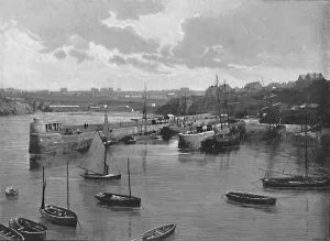 Frith And Company Prints: Newquay Harbour, c1896. Artist: Frith & Co