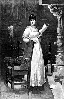 R Taylor Prints: News from Abroad, by Davidson Knowles, 1890. Creator: R. Taylor