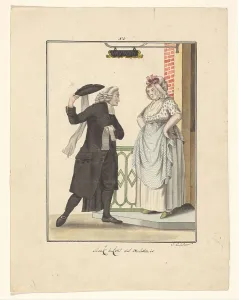 Speaker Prints: News of a death, 1803-c.1899. Creator: J. Enklaar