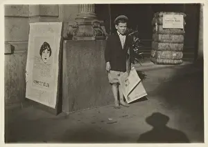 Employment Prints: Newsboy, Mobile, Alabama, 1914. Creator: Lewis Wickes Hine