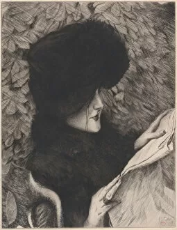James Tissot Collection: The Newspaper, 1883. Creator: James Tissot