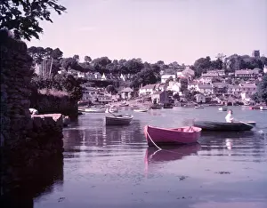 Devon England United Kingdom Prints: Newton Ferrers, Devon, c1955. Creator: Arthur Charles Kirby Ware