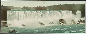 William H Prints: Niagara, the American Fall, c1899. Creator: William H. Jackson