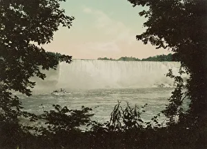 Ontario Prints: Niagara, American Fall from Canadian shore, c1898. Creator: Unknown