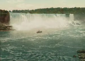 Ontario Prints: Niagara, American Falls from Canadian shore, c1898. Creator: Unknown