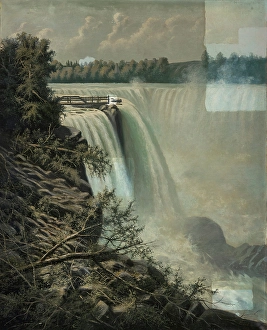Flowing Prints: Niagara Falls, 1820-1884. Creator: De Witt Clinton Boutelle