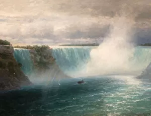 Aivazovsky Collection: Niagara Falls, 1893
