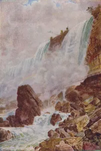 Adam Charles Black Prints: Niagara Falls, 1924